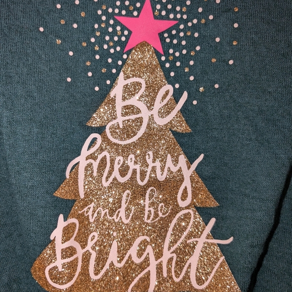 Shimmer holiday Christmas shirt - Picture 2 of 3